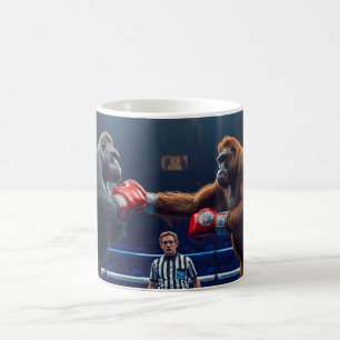 Mug Boxe Gorilla vs. Orang-outan
