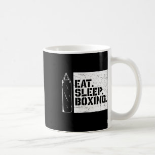 Mug Boxe Jour Manger Boxe Sommeil Répéter Boxe Drôle L