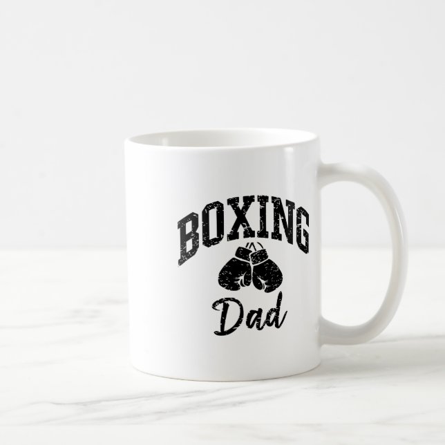 Mug Boxe Papa Athlète Amateur Cool sportif (Droite)