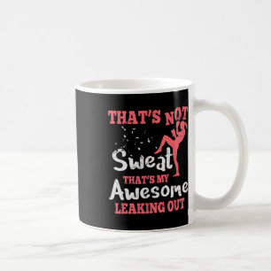 Mug Boxe pieds-poings drôle pour femmes - Ce n'est pas
