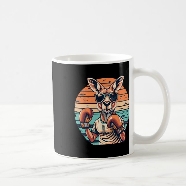 Mug Boxe Roger Australian Kangaroo Boxer Kang (Droite)