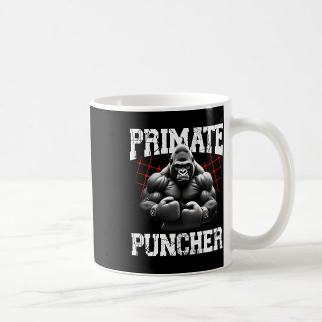 Mug Boxer à gorille musculaire à poinçonnets Primate A (Droite)