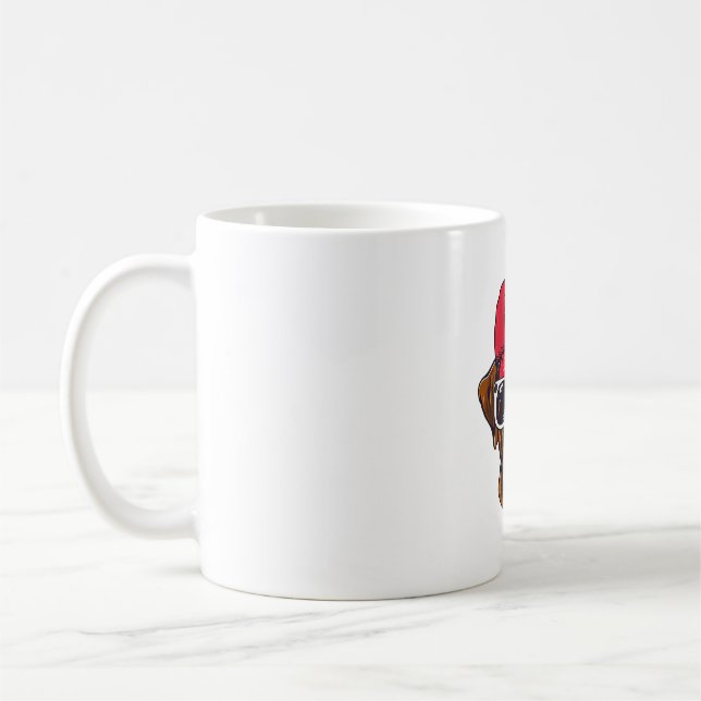 Mug Boxer Chien USA (Gauche)