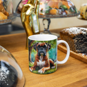 Mug Boxer Chien 🐾 Wiggle Buttes & Tail Wags