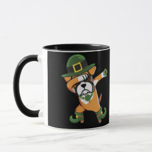 Mug Boxer Jour de la Saint Patrick garçons Leprechaun