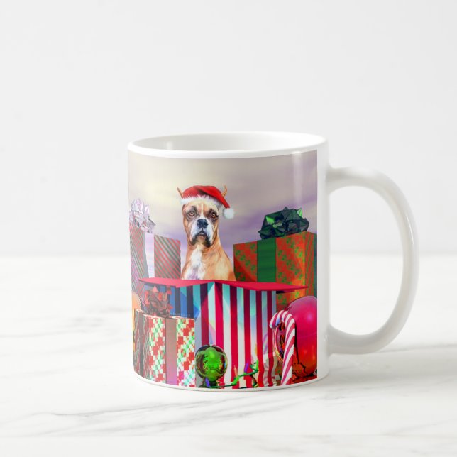 Mug Boxer Noël Surprise (Droite)
