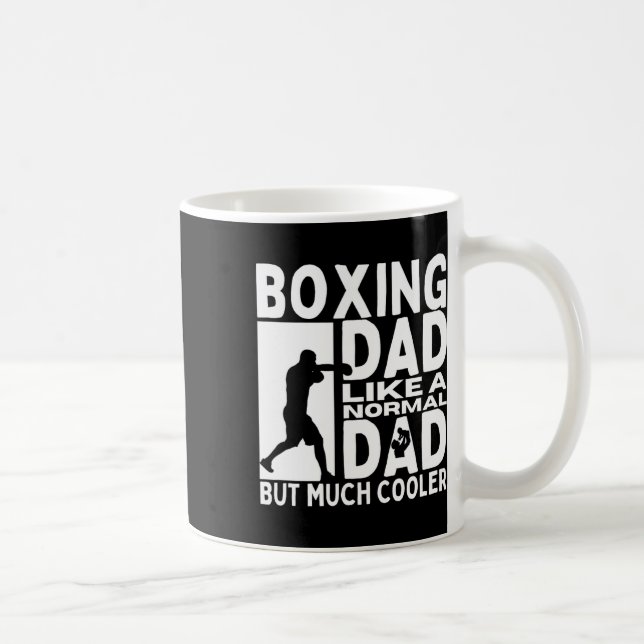 Mug Boxer papa père Citer drôle boîte (Droite)
