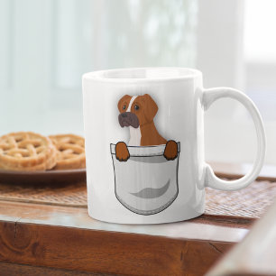 Mug Boxer personnalisé pour entraîneur de chien Amoure
