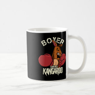 Mug Boxeur Boxe Kickboxing S'entraîner Comme Un Kangou