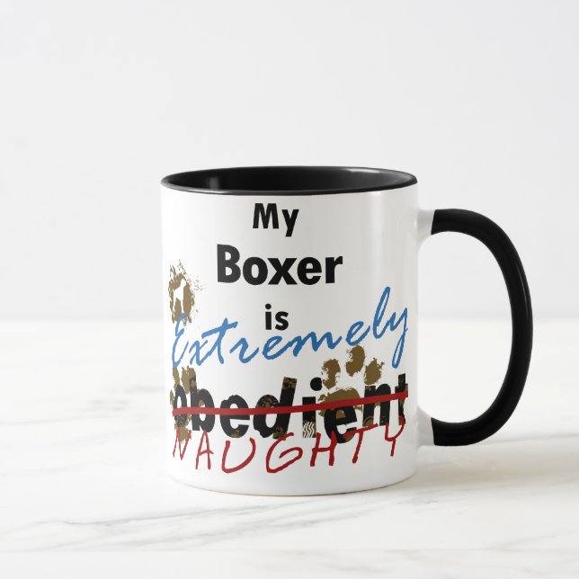 Mug Boxeur extrêmement vilain (Droite)