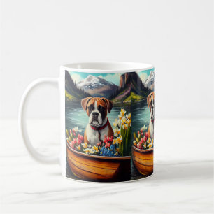 Mug Boxeur sur une pagaie : Une aventure pittoresque