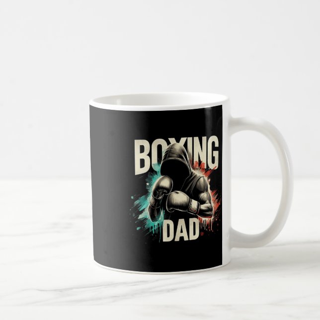 Mug Boxing Papa Fête des pères Tee Pour Boxing Lover (Droite)