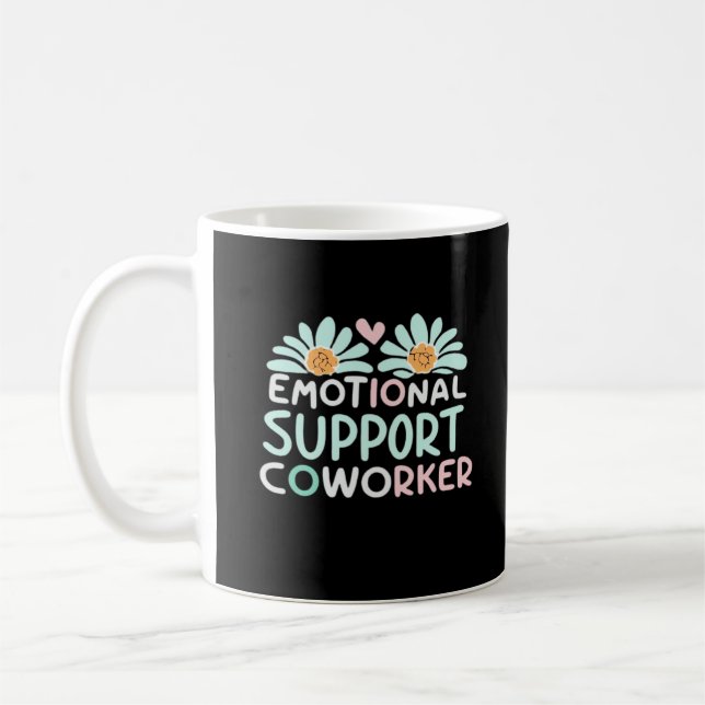 Mug Boxy du collaborateur d'aide émotionnelle (Gauche)