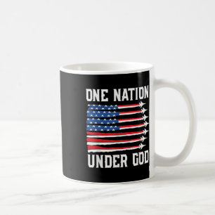 Mug Boy Nation Under God 4th juillet American Flag Fig