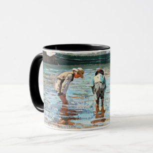 Mug Boys Wading, célèbre oeuvre de Winslow Homer,