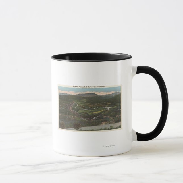 Mug Bozeman, Montana - col Bozeman sur la route 10 (Droite)