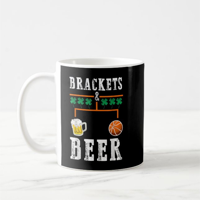Mug Brackets et la Marche de la bière Basketball Colle (Gauche)