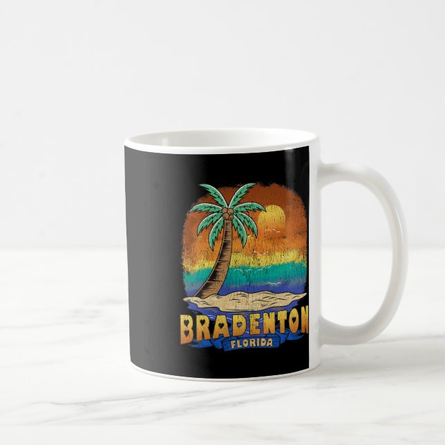 Mug Bradenton Florida Vintage Souvenir déshabillé (Droite)