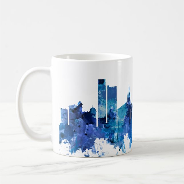 Mug Bradford England Skyline Blue (Gauche)