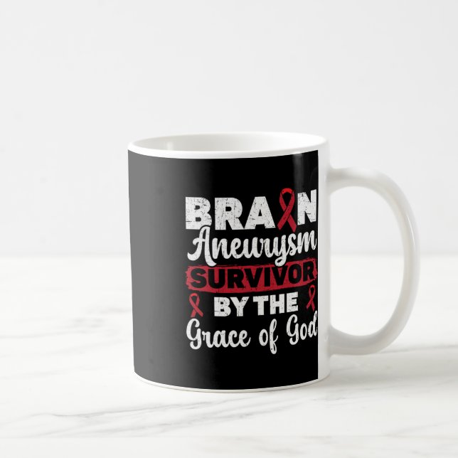 Mug Brain Aneurysm Survivor Medical Condition Aneurysm (Droite)