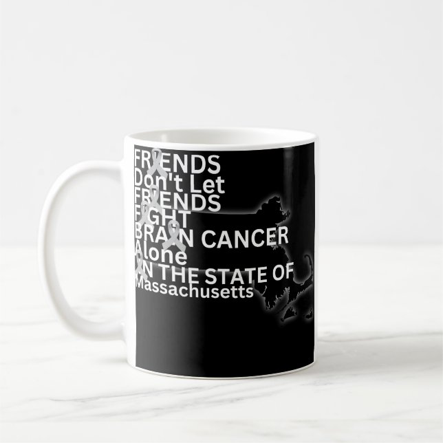 Mug Brain Cancer Awareness in Massachusetts  (Gauche)