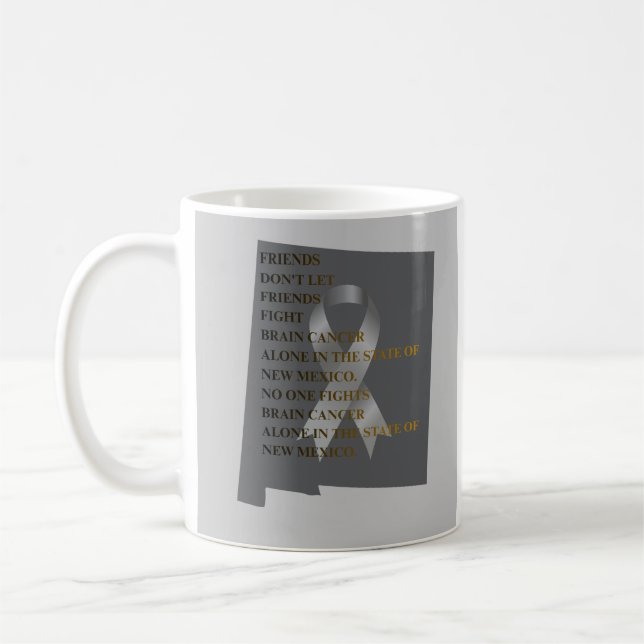 Mug Brain Cancer Awareness in New Mexico  (Gauche)