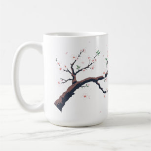 Mug Branche d'arbre japonaise minimale