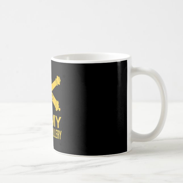 Mug Branche d'artillerie de campagne de l'armée améric (Droite)