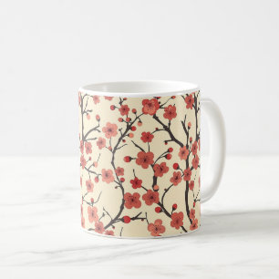 Mug Branche de charbon de corail Meihua chinois