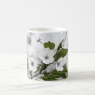 Mug Branche fleurie de cerisier dans le verger