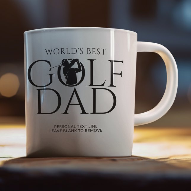 Mug Branché "LE MEILLEUR PÈRE DE GOLF DU MONDE" (Créateur téléchargé)
