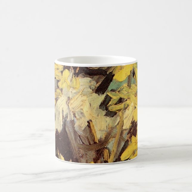 Mug Branches de l'acacia en fleurs par Vincent van Gog (Centre)