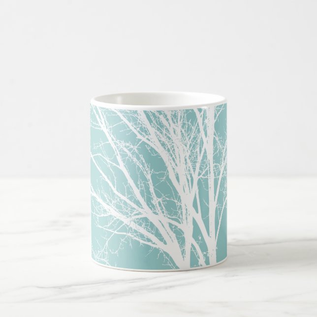 Mug Branches de l'arbre blanc (Centre)