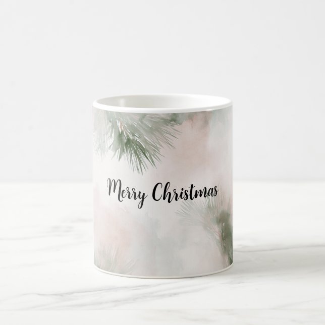 Mug Branches de sapin de Noël (Centre)
