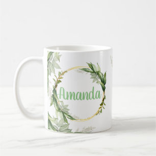 Mug Branches d'olivier en fleurs