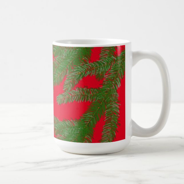 Mug Branches Festive Green Fir Tree (Droite)