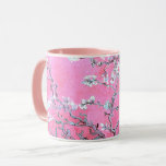 Mug Branches Van Gogh en fleurs d'amandes<br><div class="desc">Classique Vincent Willem van Gogh Art<<branches with="" almond="" blossom="">></branches></div>