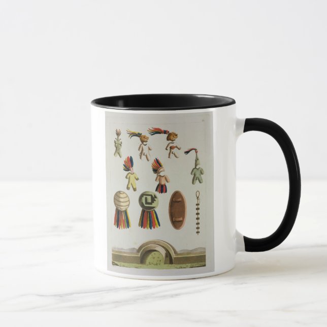 Mug Bras mexicains (litho de couleur) (Droite)
