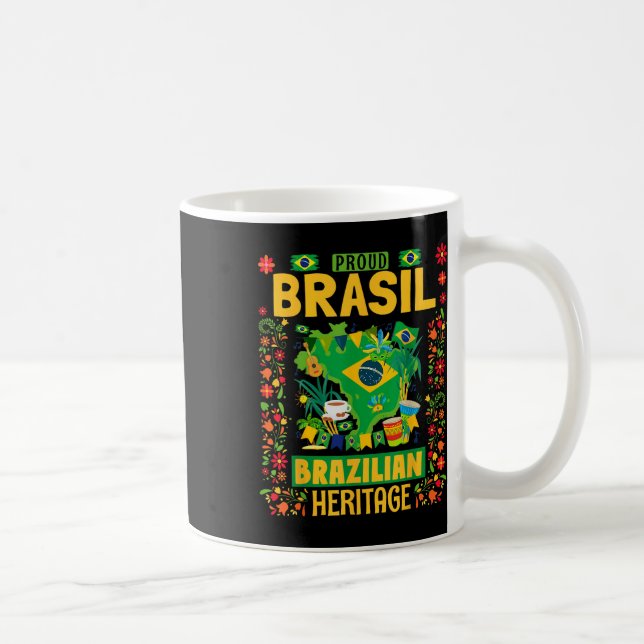 Mug Brasil Drapeau Idée De Tenue Pour Enfants Brésil & (Droite)