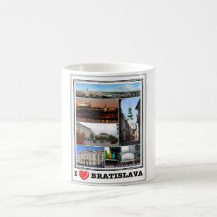 Mug Bratislava - I Love - Slovaquie -