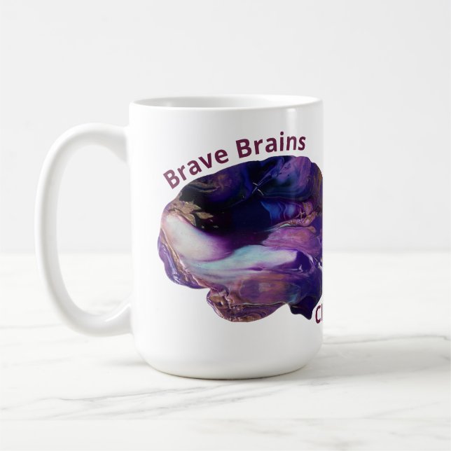 Mug Brave Brains CDKL5 (Gauche)