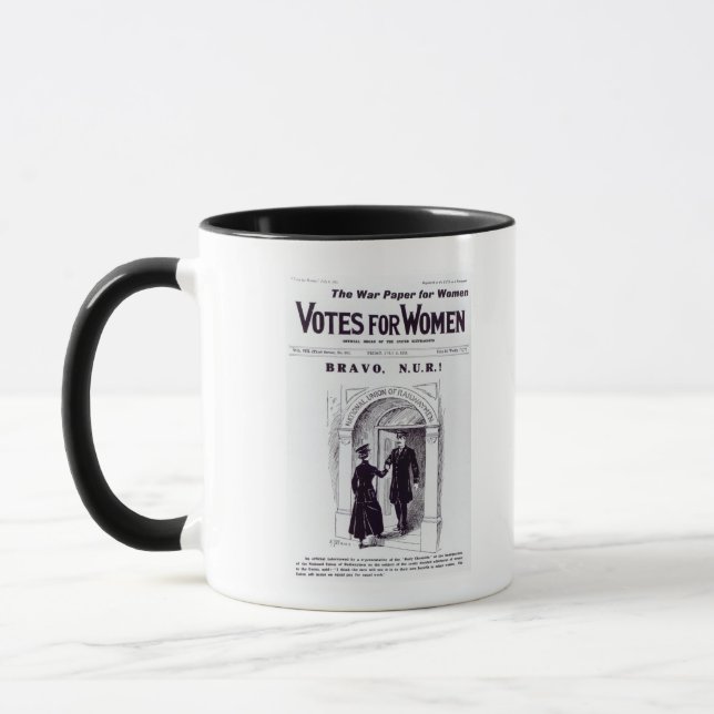 Mug Bravo, N.U.R ! , couverture des 'votes pour (Gauche)