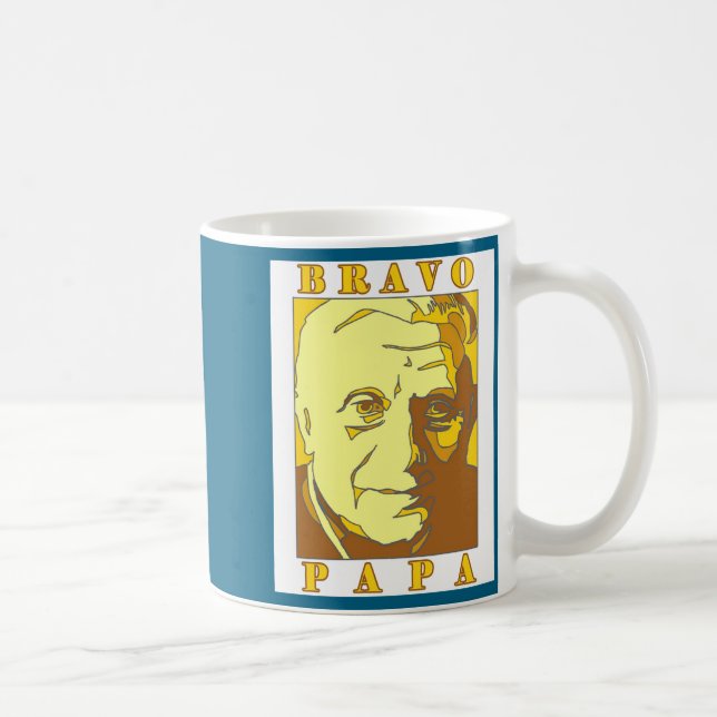 Mug Bravo Papa New Pe Benedict Xvi  (Droite)