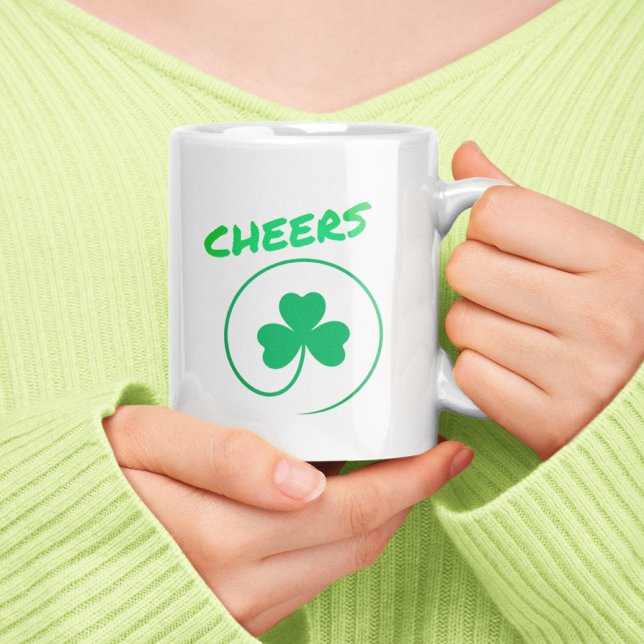Mug Bravo Shamrock Clover Irlande St Patrick's irlanda (Créateur téléchargé)