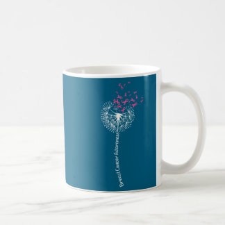 Mug Breast Cancer Awareness Flower Pink