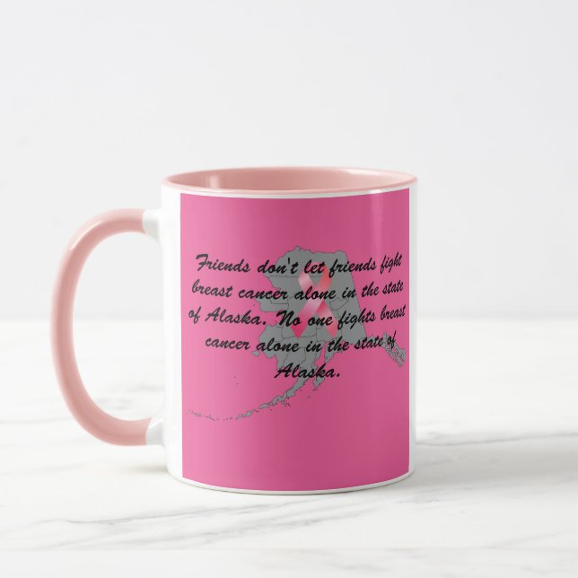 Mug Breast Cancer Awareness in Alaska (Gauche)