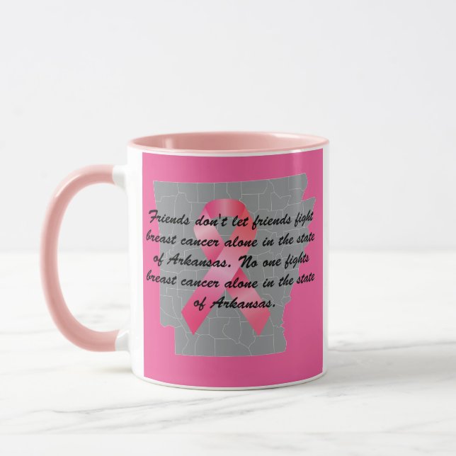 Mug Breast Cancer Awareness in Arkansas  (Gauche)