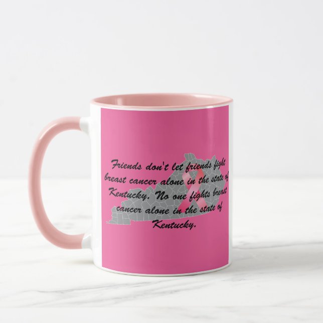 Mug Breast Cancer Awareness in Kentucky  (Gauche)