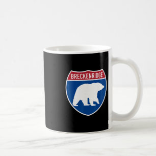 Mug Breckenridge Colorado Ours Co Autoroute Interstate