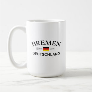 Mug Bremen Deutschland coordonne allemand